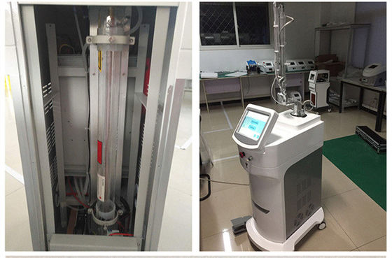 Skin Rejuvenation CO2 Fractional Laser Machine เครื่องทำความเย็นด้วยอากาศ 30W
