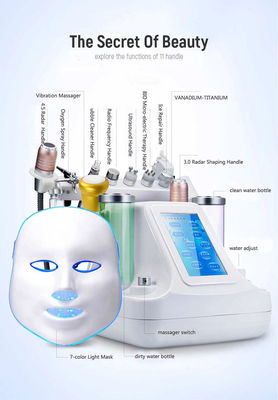 แบบพกพา Skin Care Oxygen Jet Machine Clinic Skin Whitening