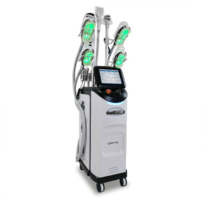 ร้านเสริมสวย 800W เครื่อง Cryolipolysis 7 จัดการด้วย RF Cavitation